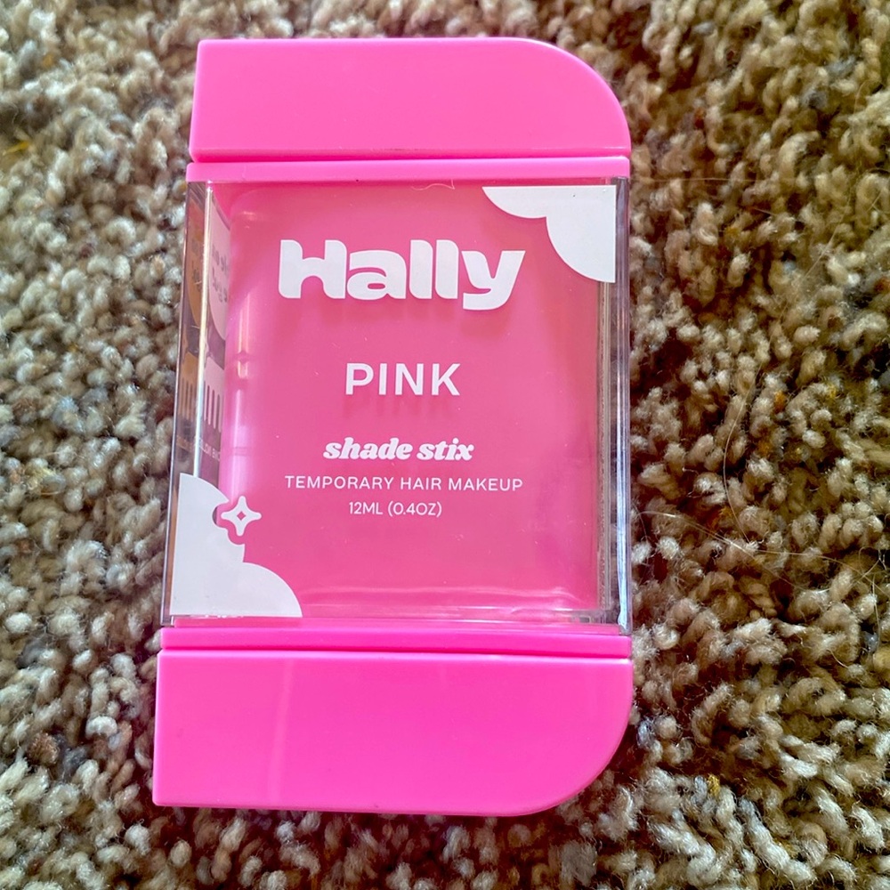 Hally Pink shade sticks temporary hair makeup